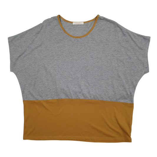 Womens Grey Chocol Raffine  Short Sleeve T Shirt