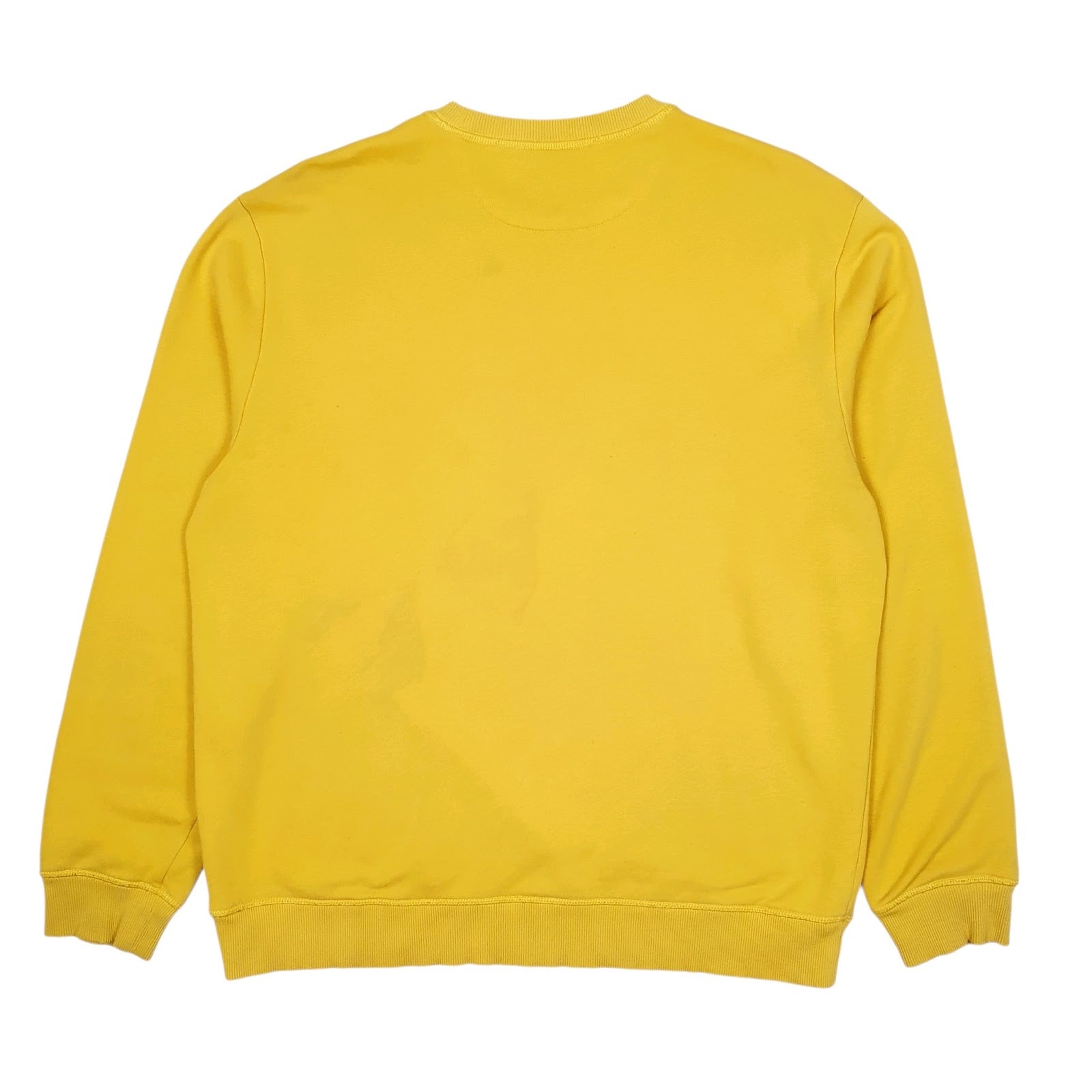 Mens Yellow Calvin Klein  Crewneck Jumper