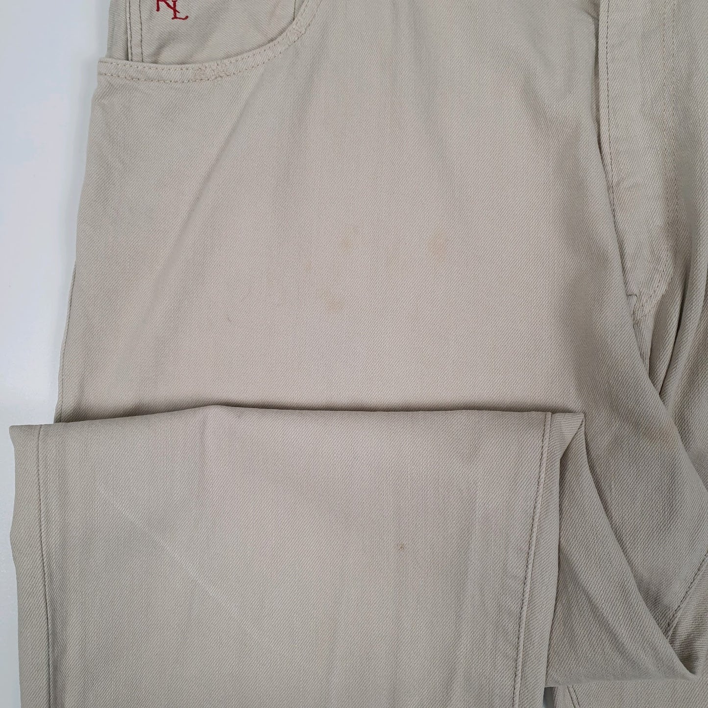 Mens Beige Polo Ralph Lauren   Jeans