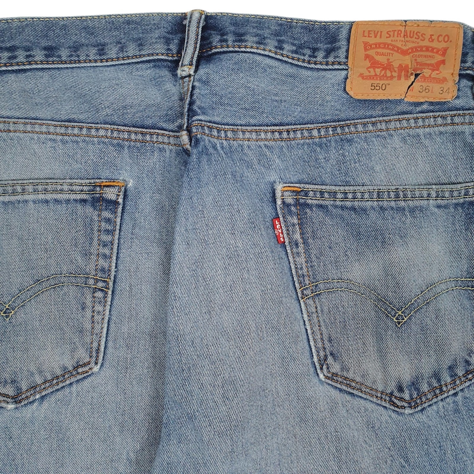 Mens Blue Levis   Jeans