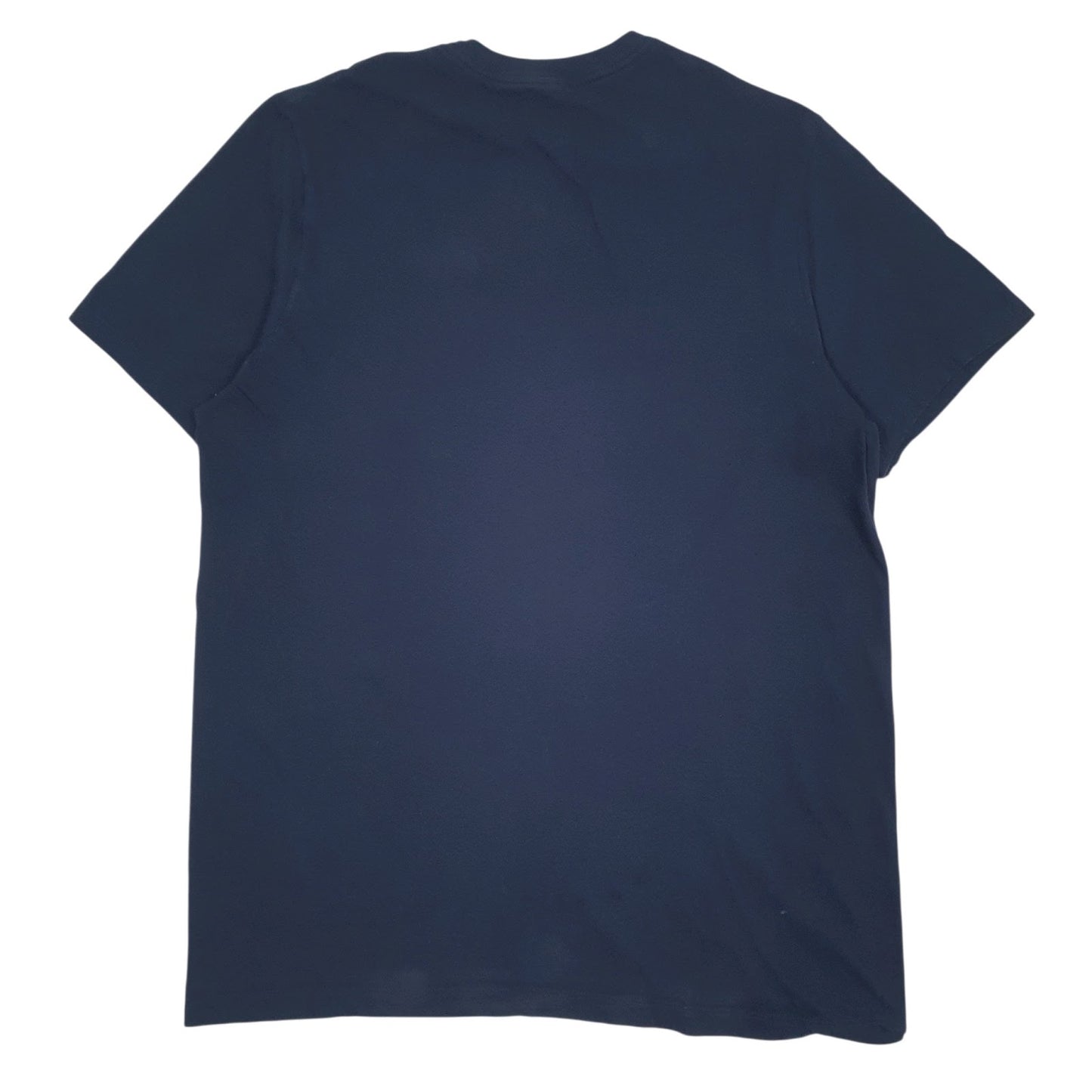 Mens Navy Nike Spellout  T Shirt