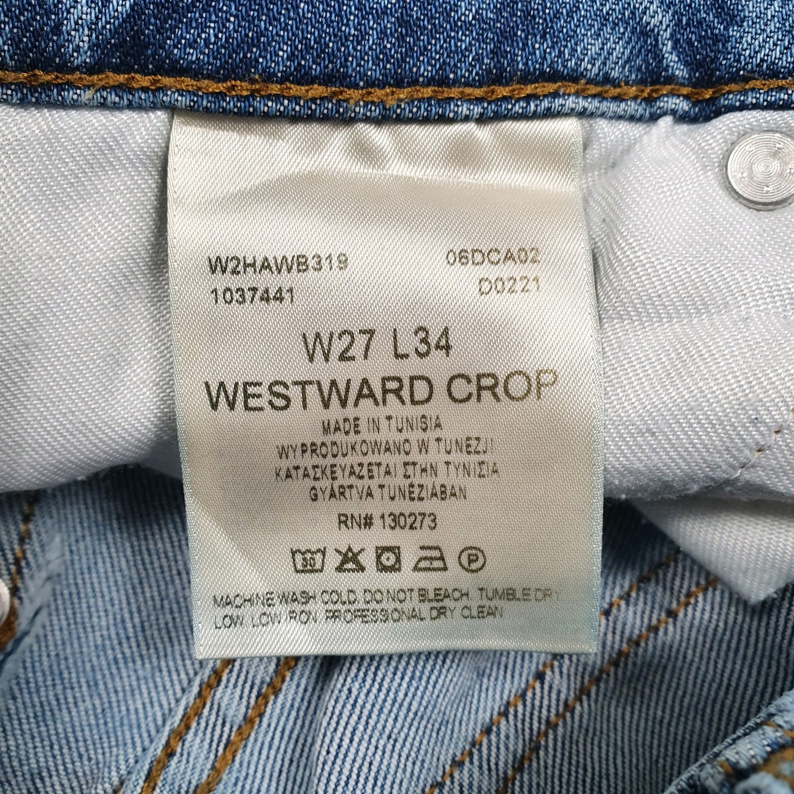 Womens Blue Wrangler   Jeans