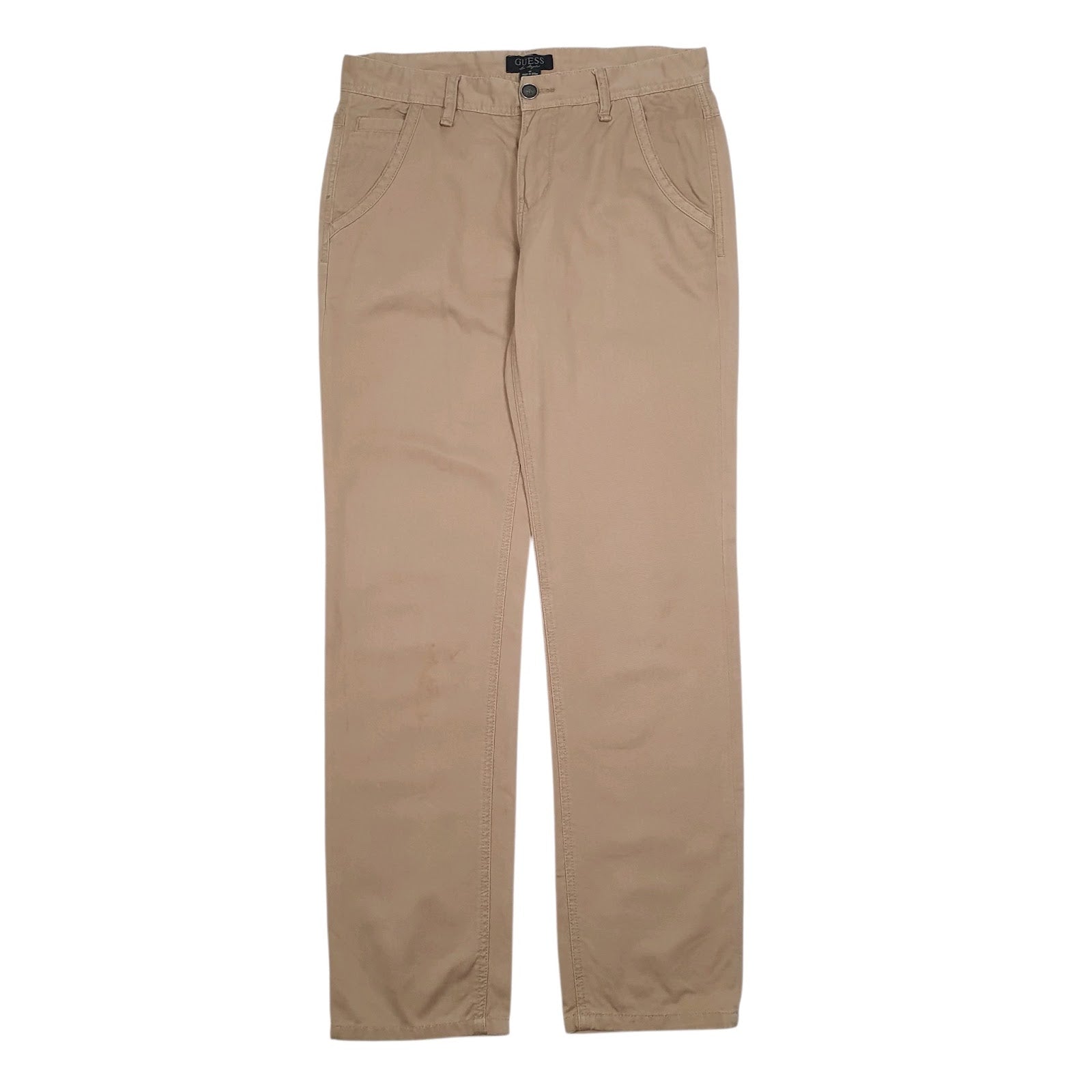 Mens Brown Guess  Chino Trousers