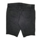 Mens Black Rude Distressed  Shorts
