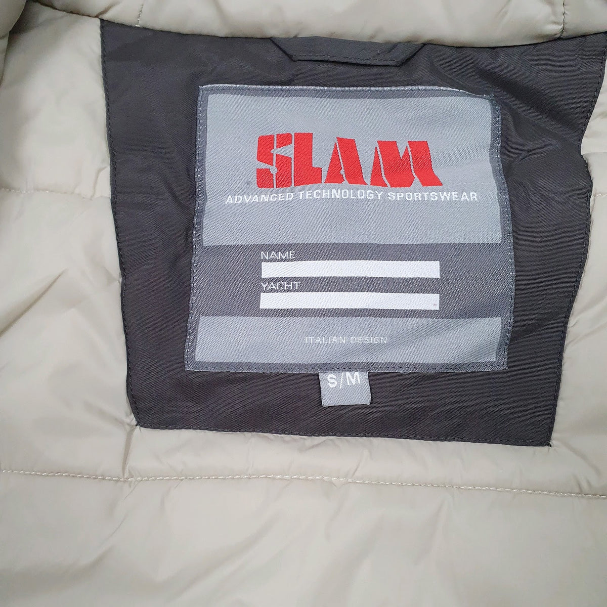 Mens Grey Slam   Coat