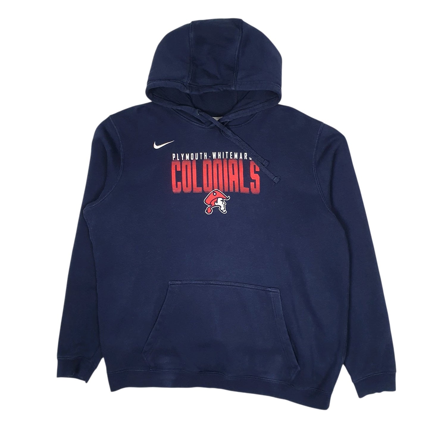 Mens Navy Nike Plymouth Whitemarsh Colonials Hoodie Jumper