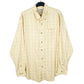 Mens Yellow L.L.Bean  Long Sleeve Shirt