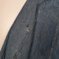 Mens Blue Harley Davidson Vintage 90s Denim  Shirt