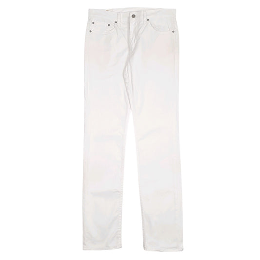 Mens White Levis  511 JeansW32 L34