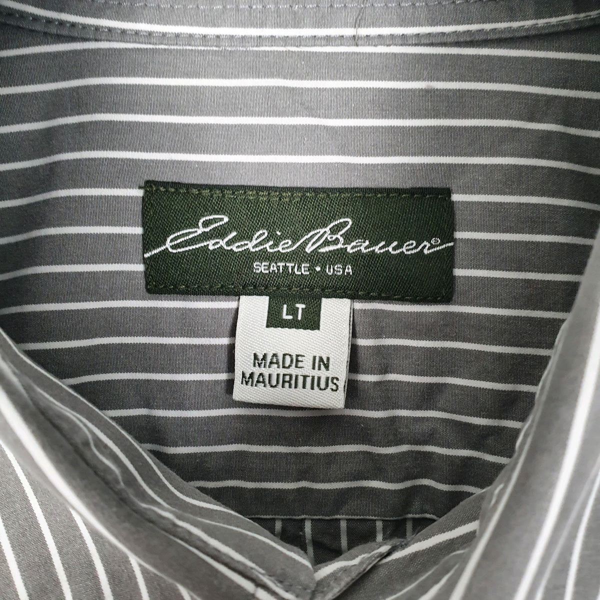 Mens Grey Eddie Bauer   Shirt
