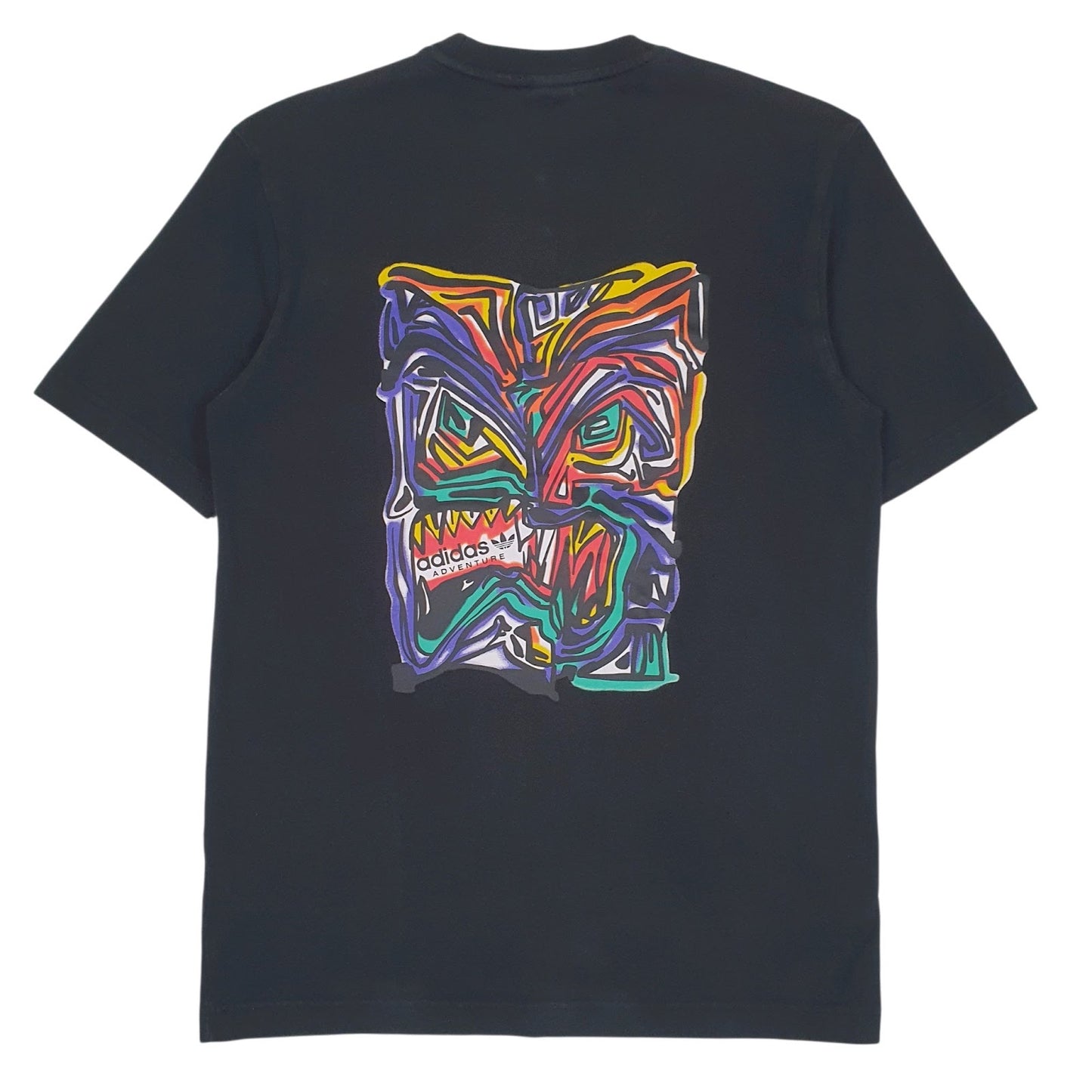 Mens Black Adidas   T Shirt