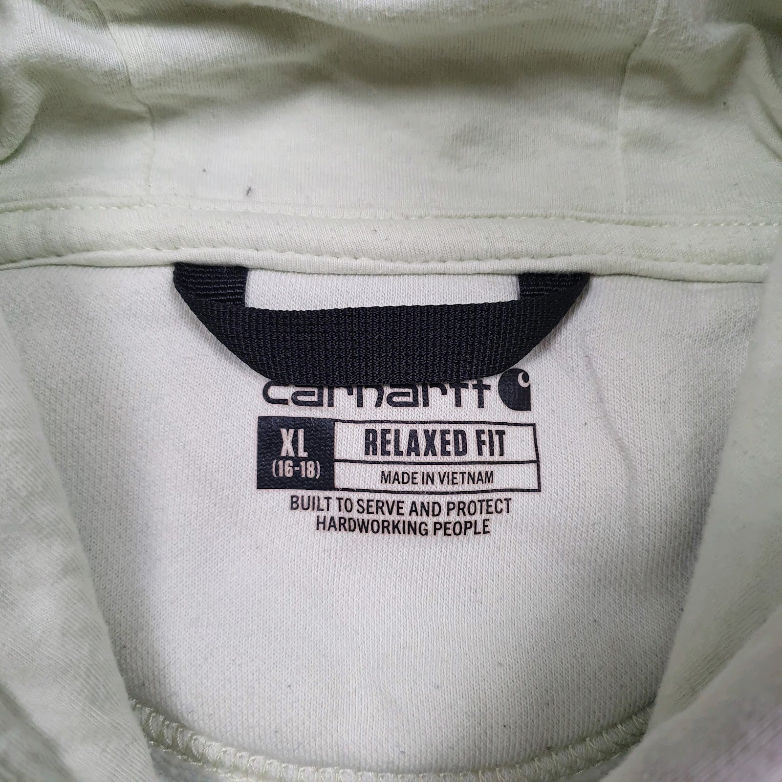 Womens Green Carhartt  Hoodie Jumper