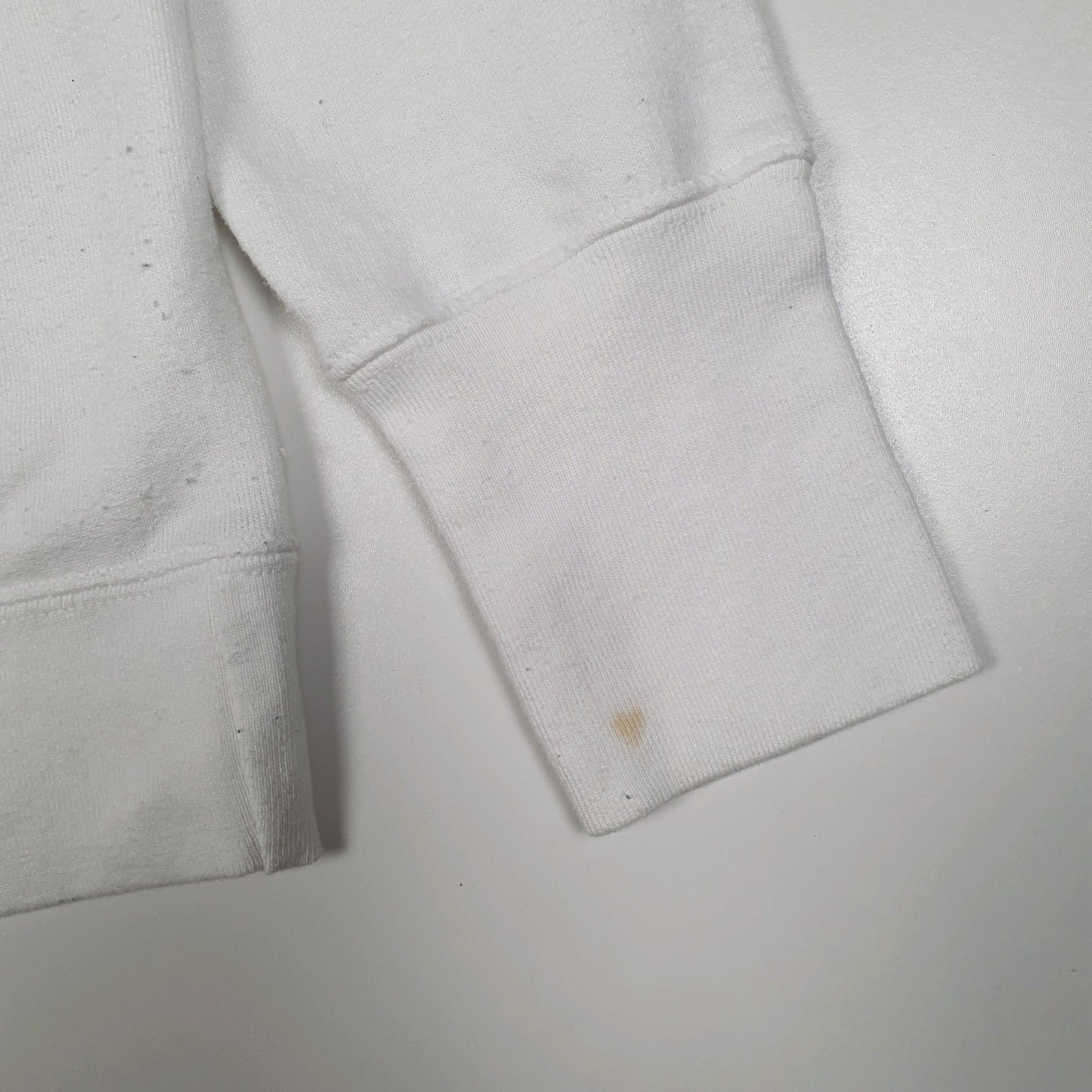 Mens White Champion  Hoodie Jumper