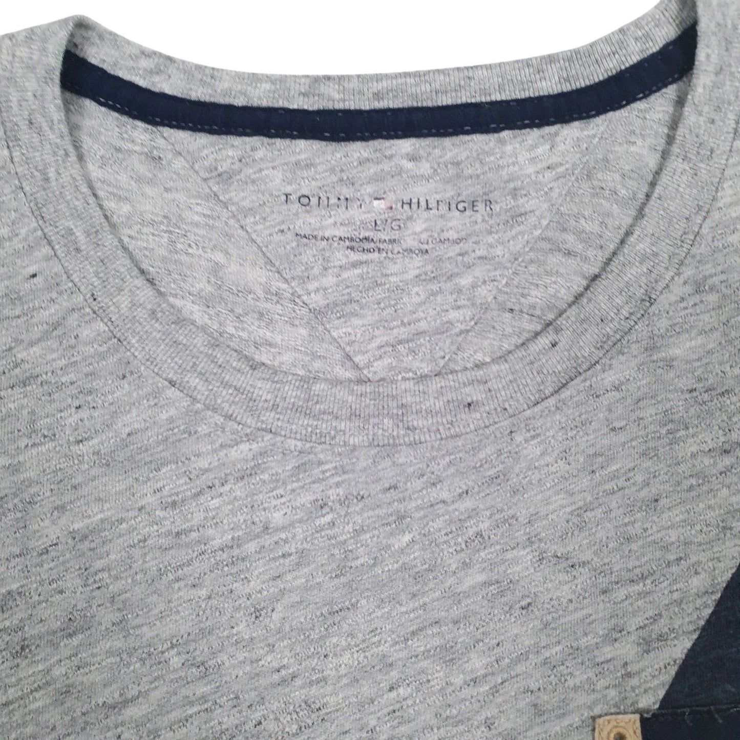 Mens Grey Tommy Hilfiger   T Shirt