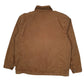Mens Brown Levis Military Bomber  Coat
