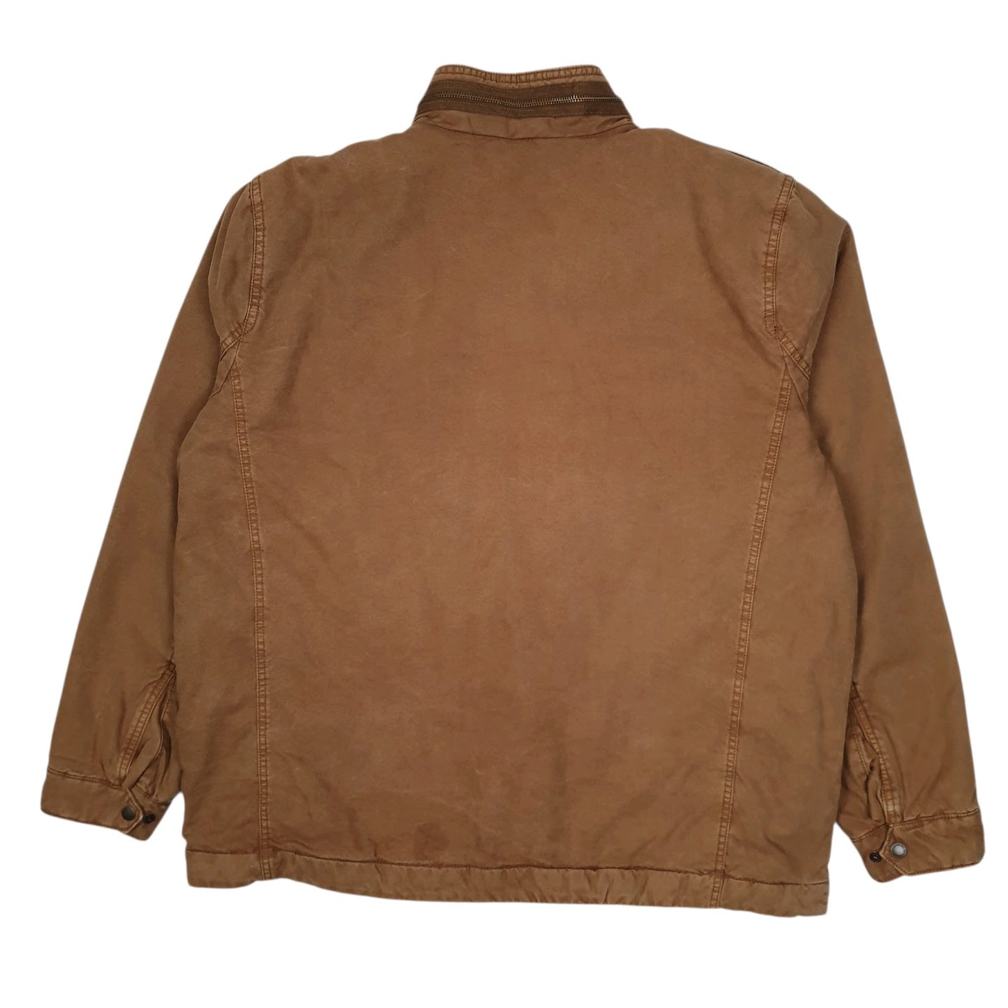 Mens Brown Levis Military Bomber  Coat