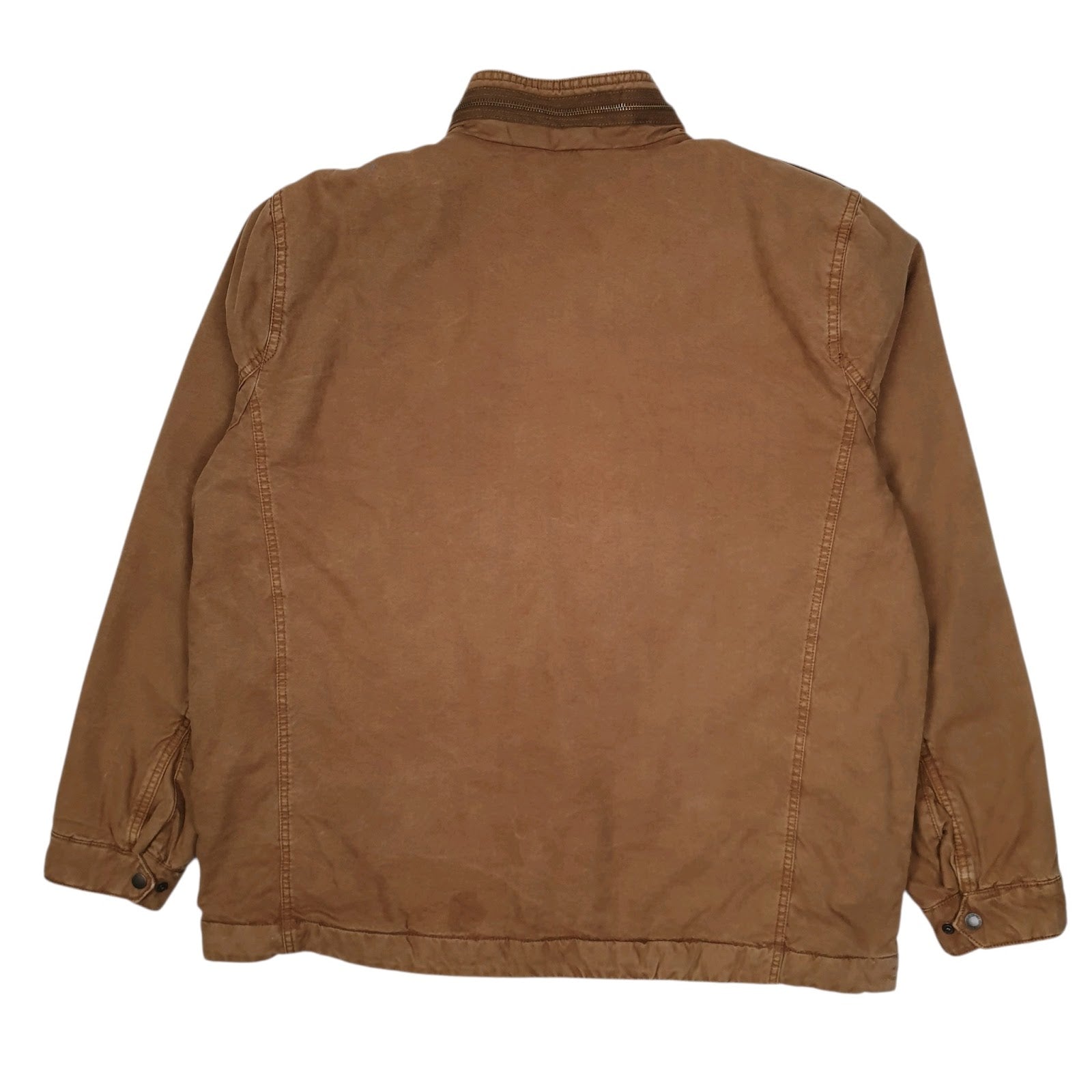 Mens Brown Levis Military Bomber  Coat