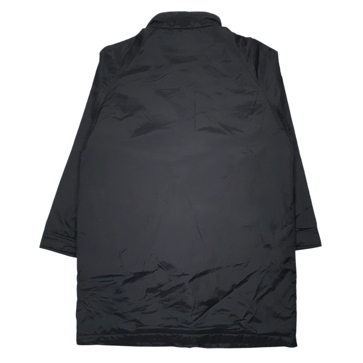 Mens Black Uniqlo Longline  Coat