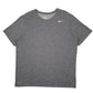 Mens Grey Nike Dri Fit Short Sleeve T Shirt