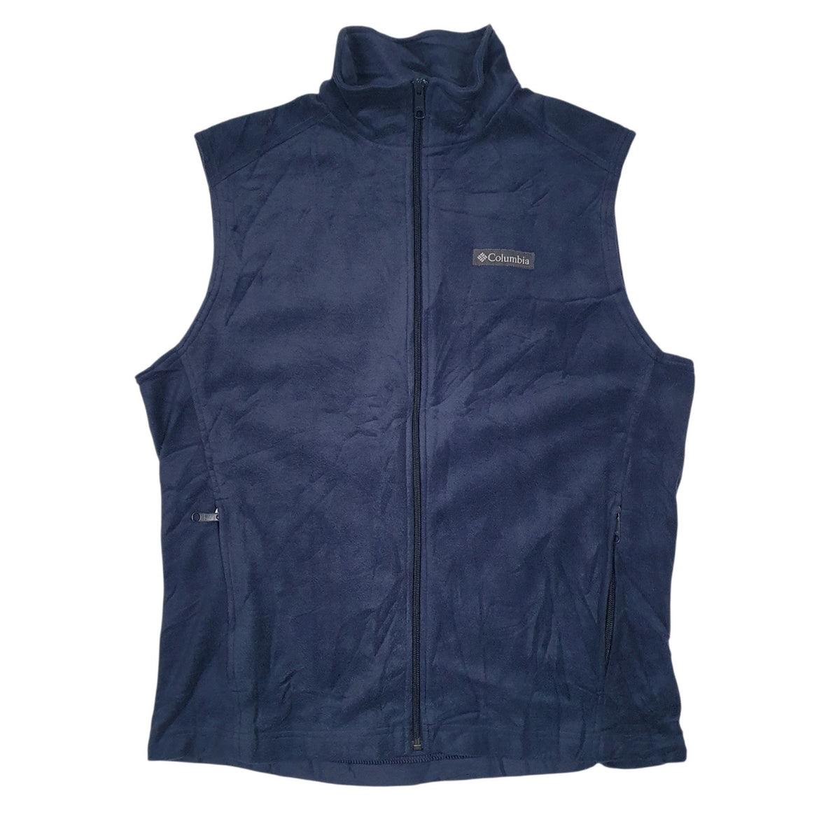 Mens Navy Columbia Sportswear Company Gilet Full Zip Jumper