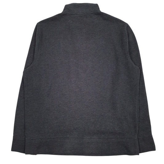 Mens Grey Nautica  Quarter Zip Jumper