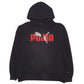Mens Black Puma Spellout Hoodie Jumper
