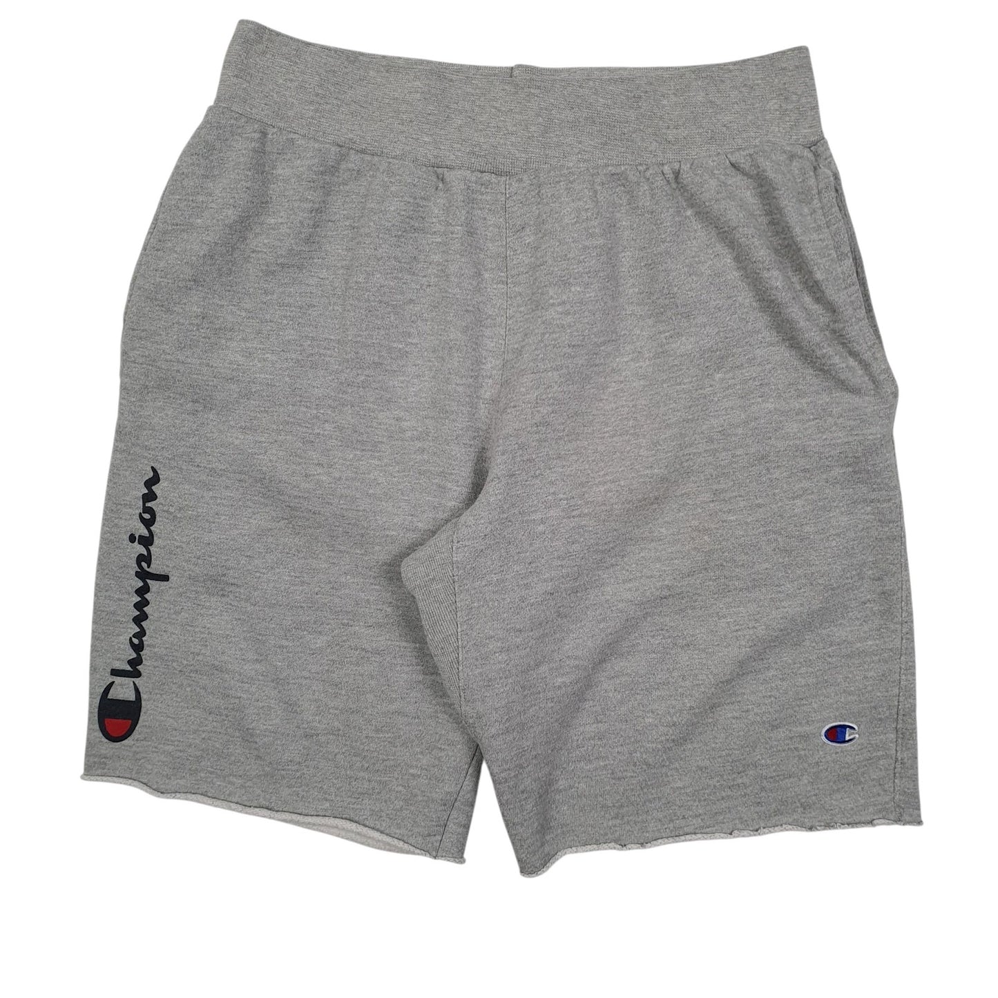 Mens Grey Champion Reverse Weave Sweat Shorts
