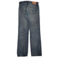 Mens Blue Levis Distressed  Jeans