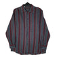 Mens Grey Trelegant Plaid Flannel Long Sleeve Shirt