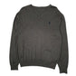 Mens Grey Polo Ralph Lauren  V Neck Jumper