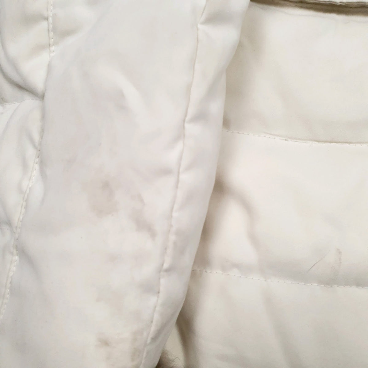 Womens Cream Hi-Look Parka  Coat