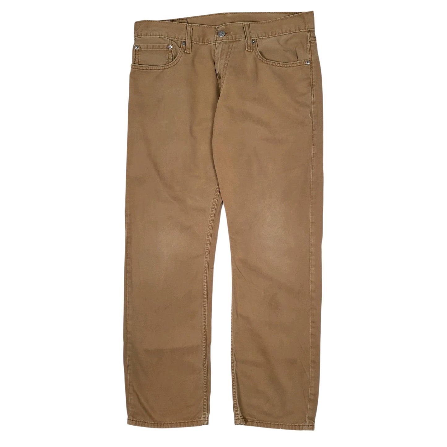 Mens Beige Levis 514 Chino Trousers