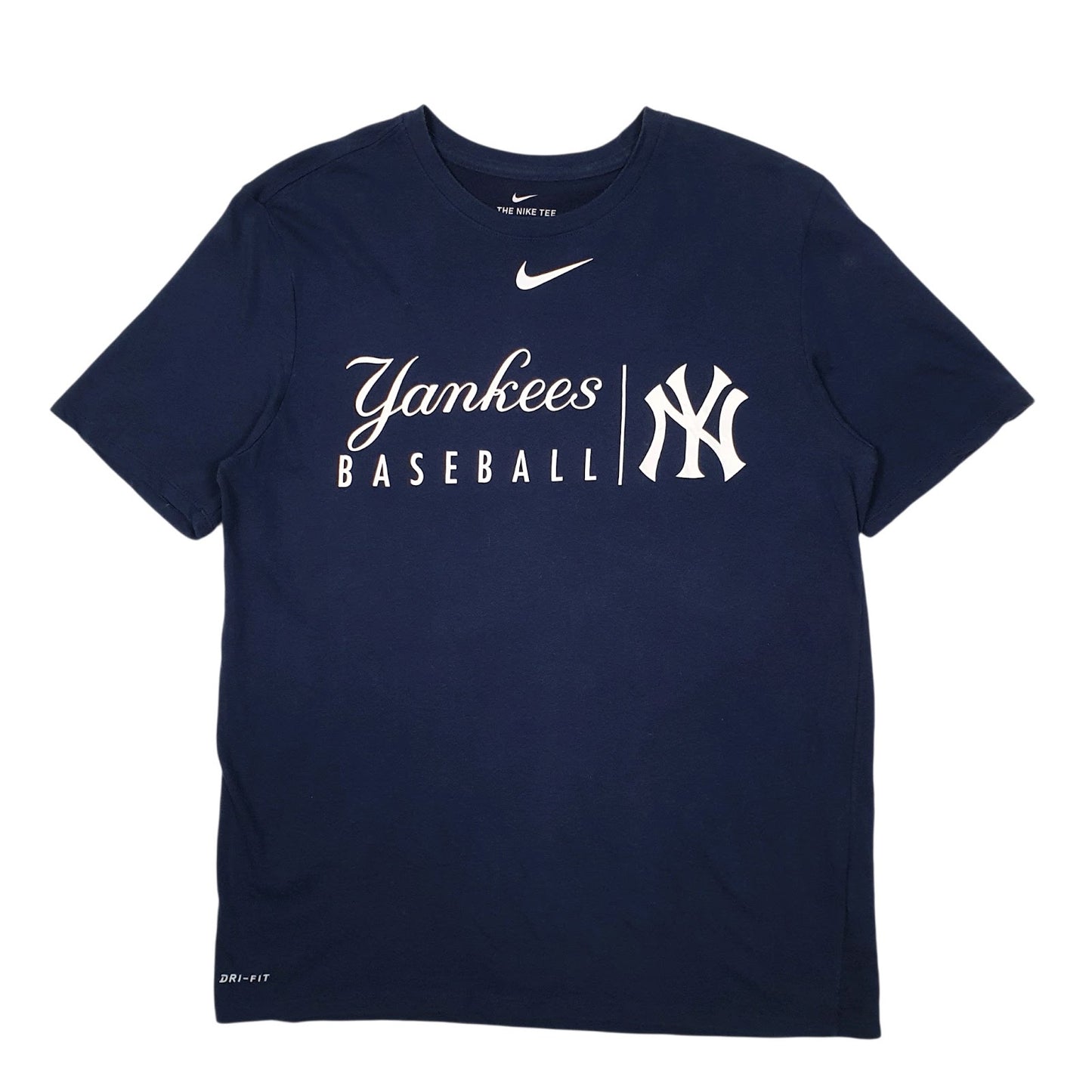 Mens Navy Nike New York Yankees Baseball Short Sleeve T Shirt