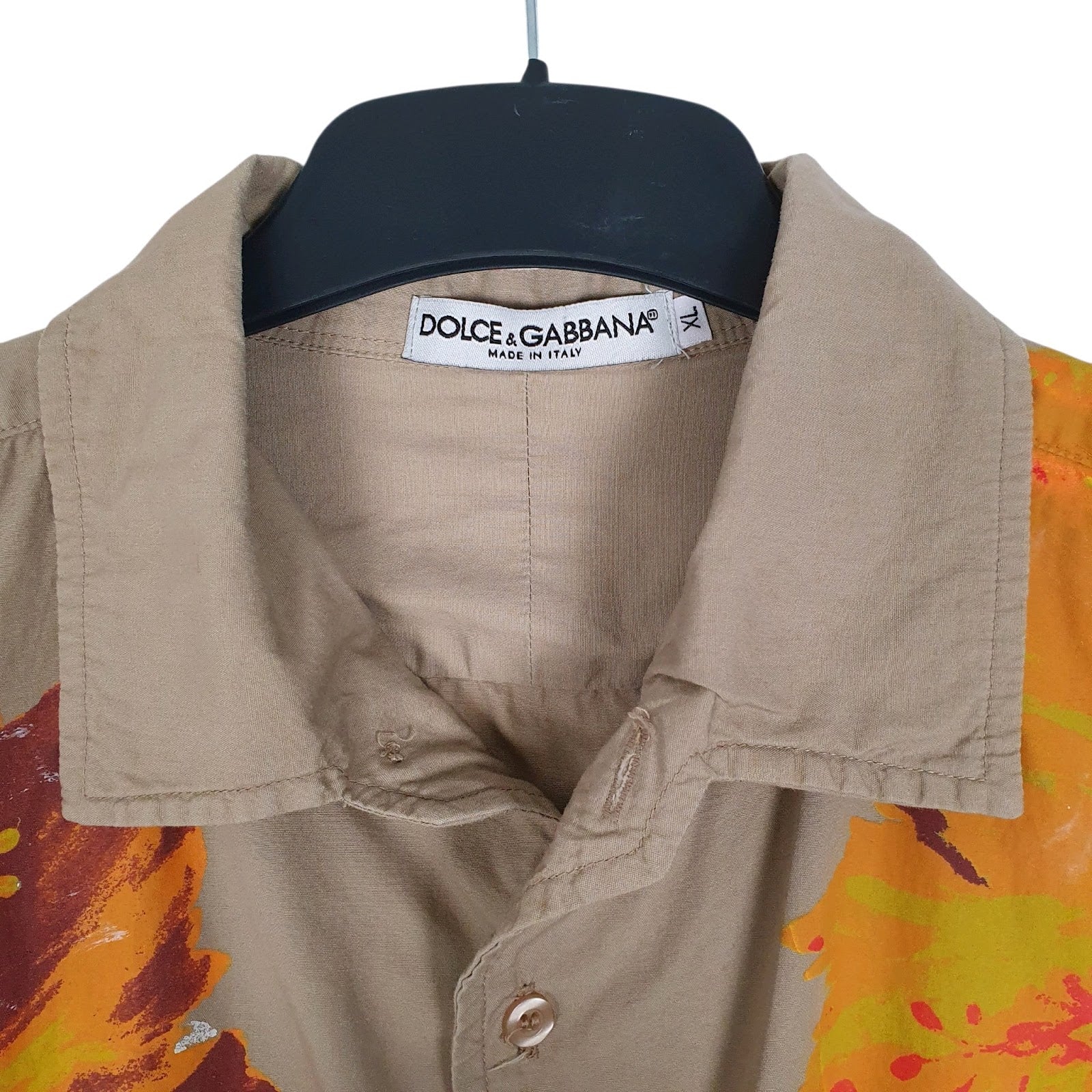 Mens Brown Dolce & Gabbana   Shirt