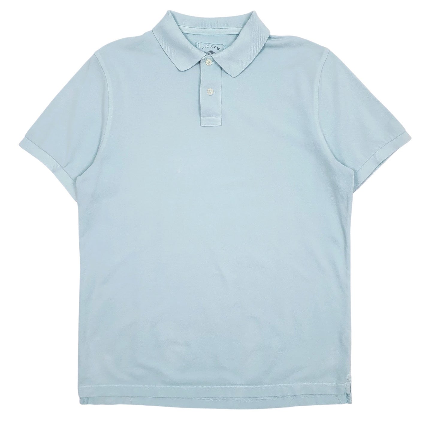 Mens Blue J. Crew  Short Sleeve Polo Shirt