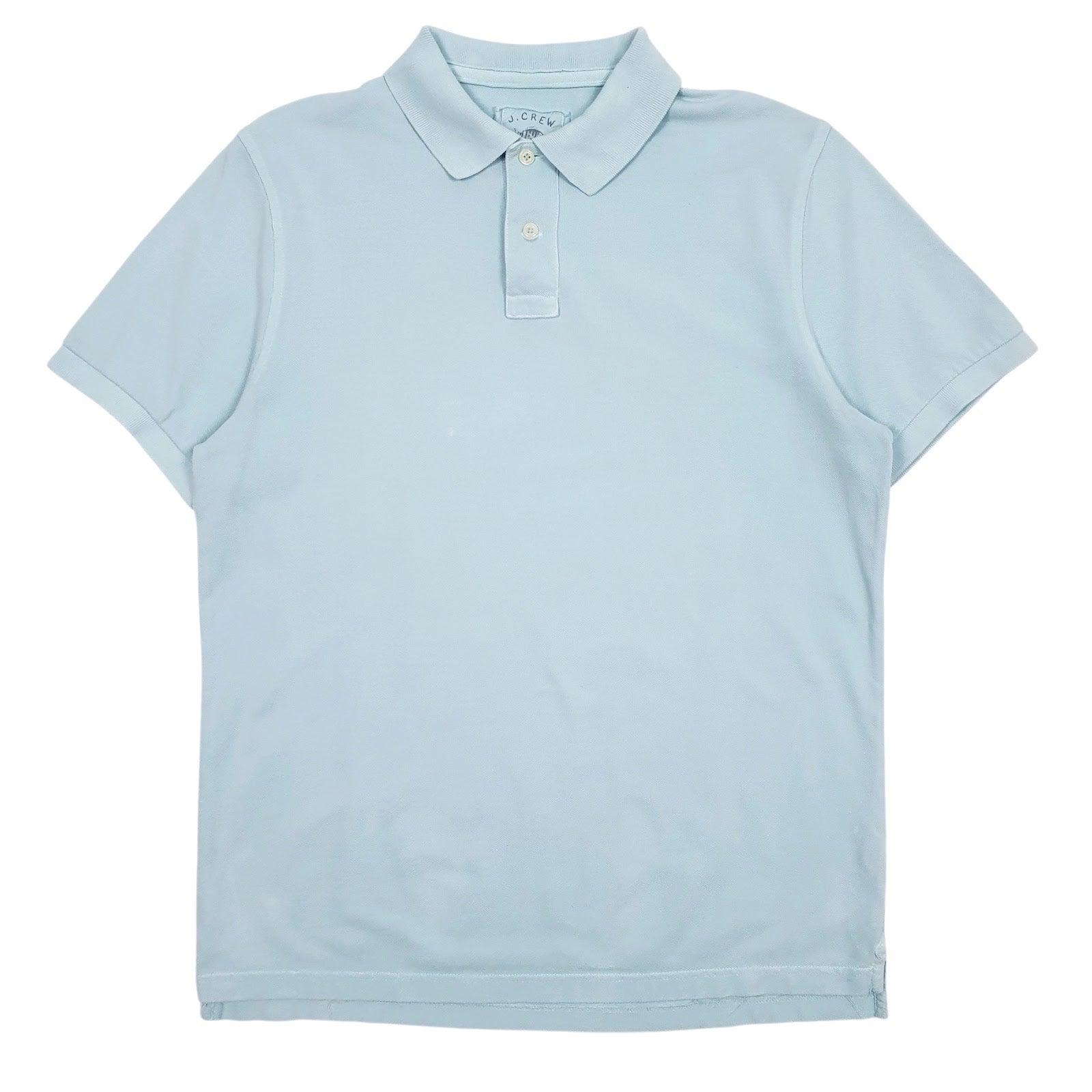 Mens Blue J. Crew  Short Sleeve Polo Shirt