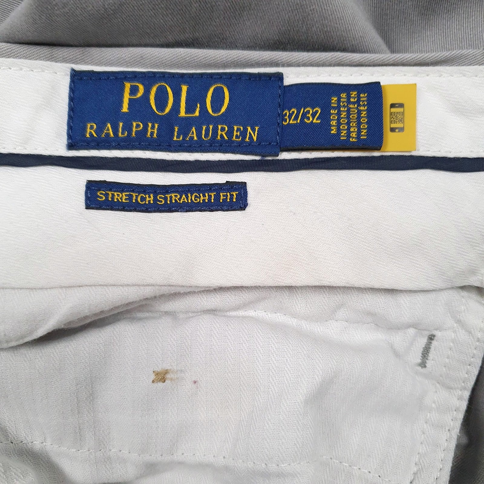 Mens Grey Polo Ralph Lauren   Trousers