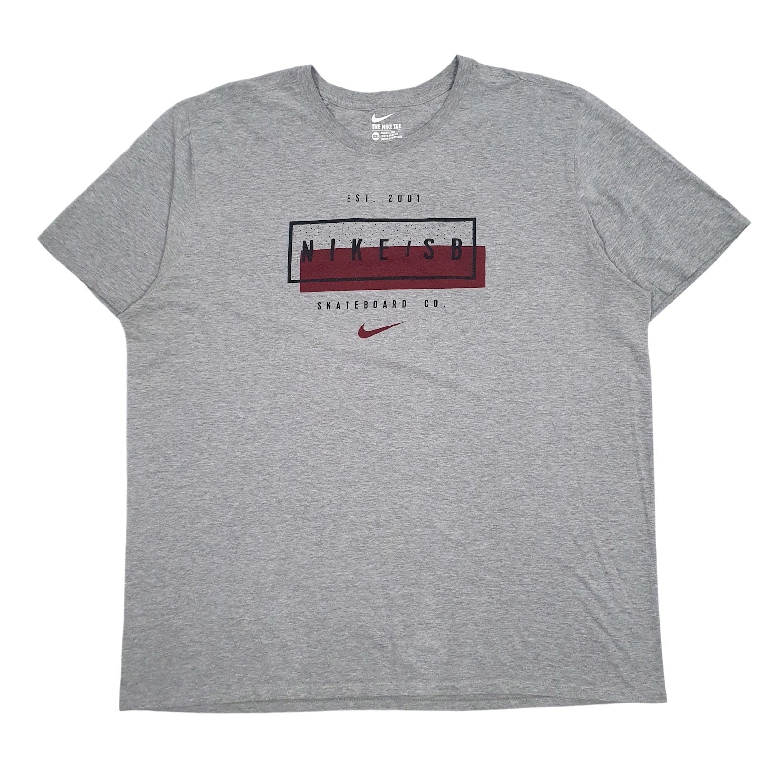 Mens Grey Nike  Short Sleeve T Shirt