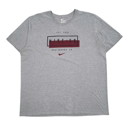 Mens Grey Nike  Short Sleeve T Shirt