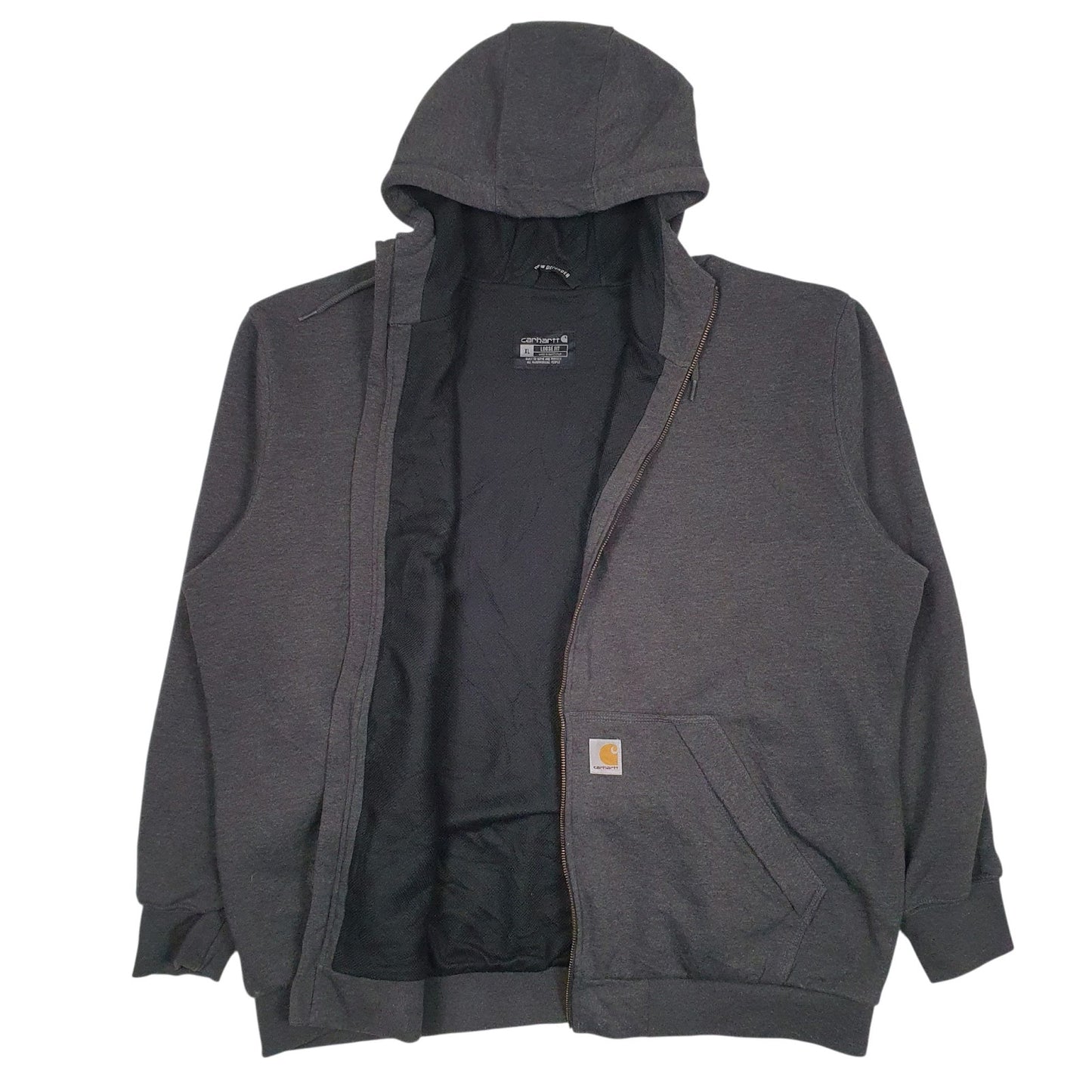 Mens Grey Carhartt  Full Zip Jumper