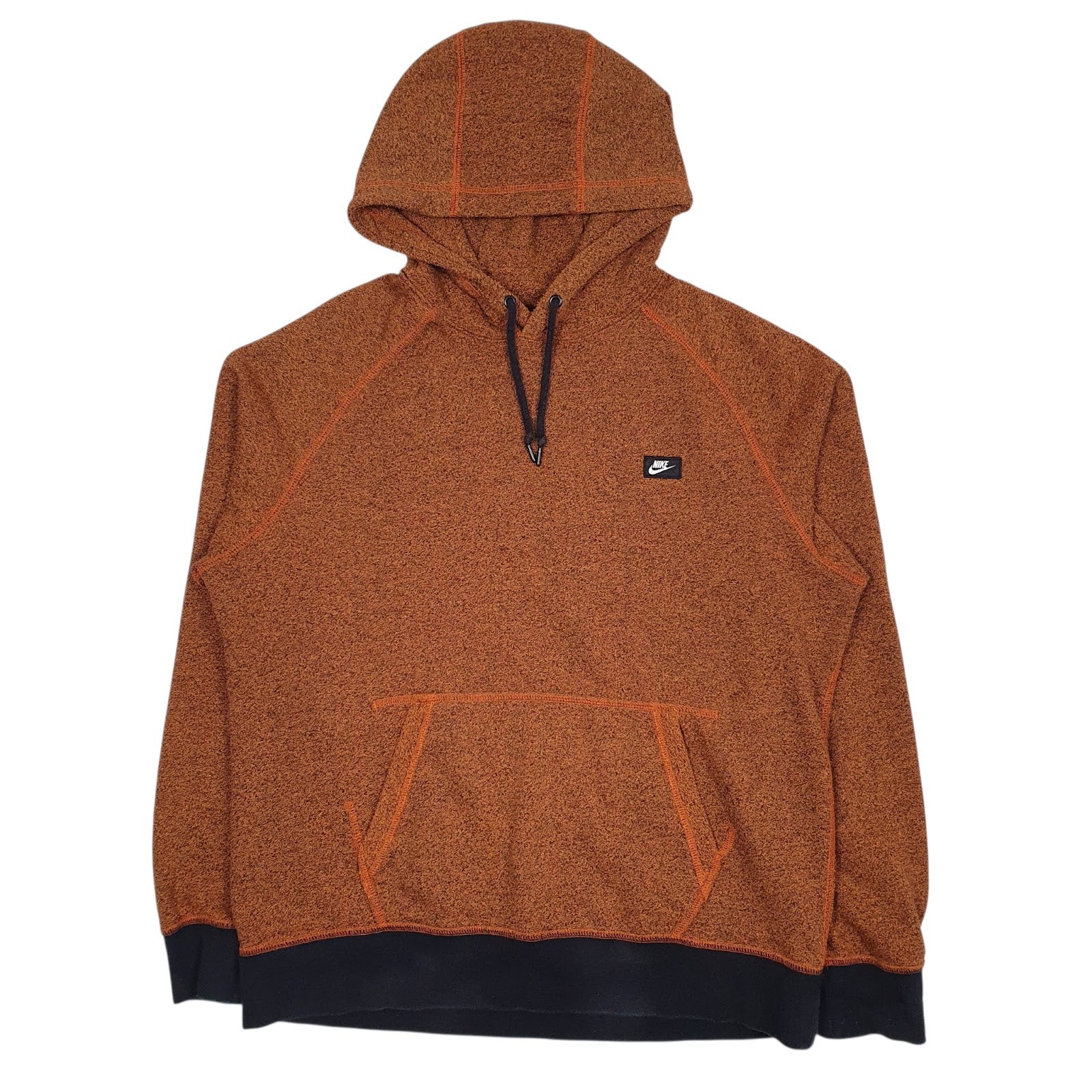 Mens Orange Nike  Hoodie Jumper