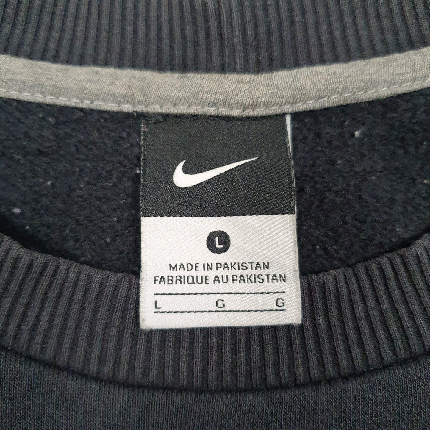 Mens Black Nike  Crewneck Jumper