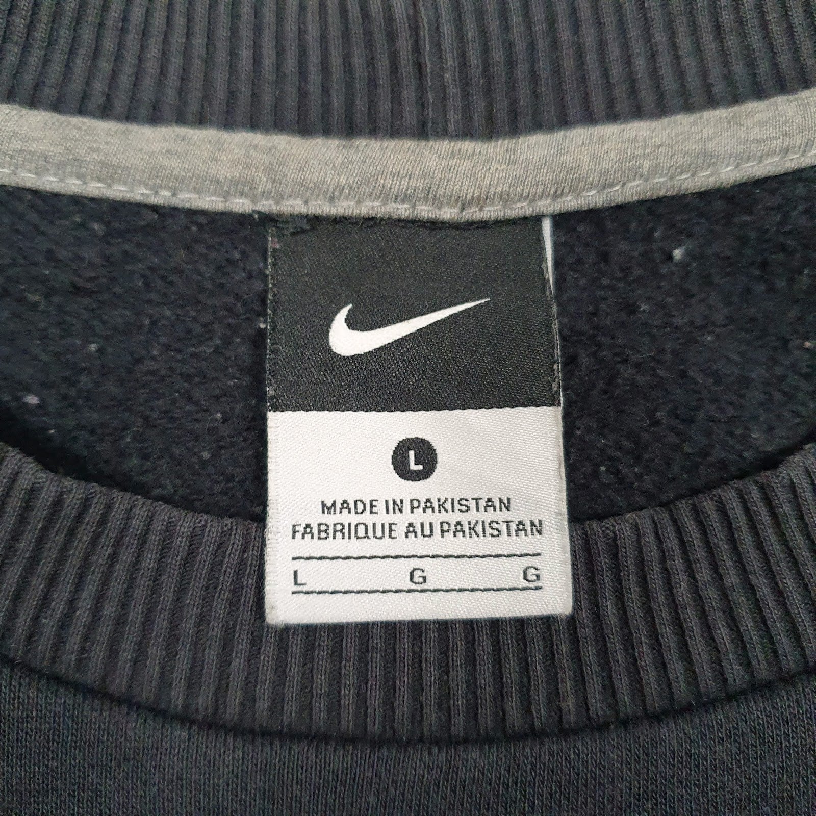 Mens Black Nike  Crewneck Jumper