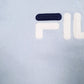 Womens Blue Fila Spellout Crewneck Jumper