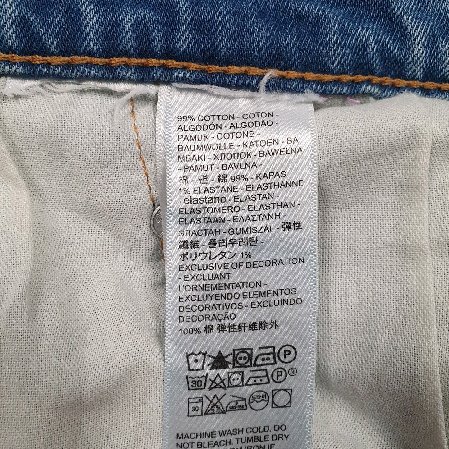 Mens Blue Levis   Jeans