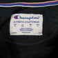 Womens Black Champion Spellout Hoodie Jumper