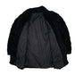 Womens Black Unbranded Faux Fur Fluffy  Coat