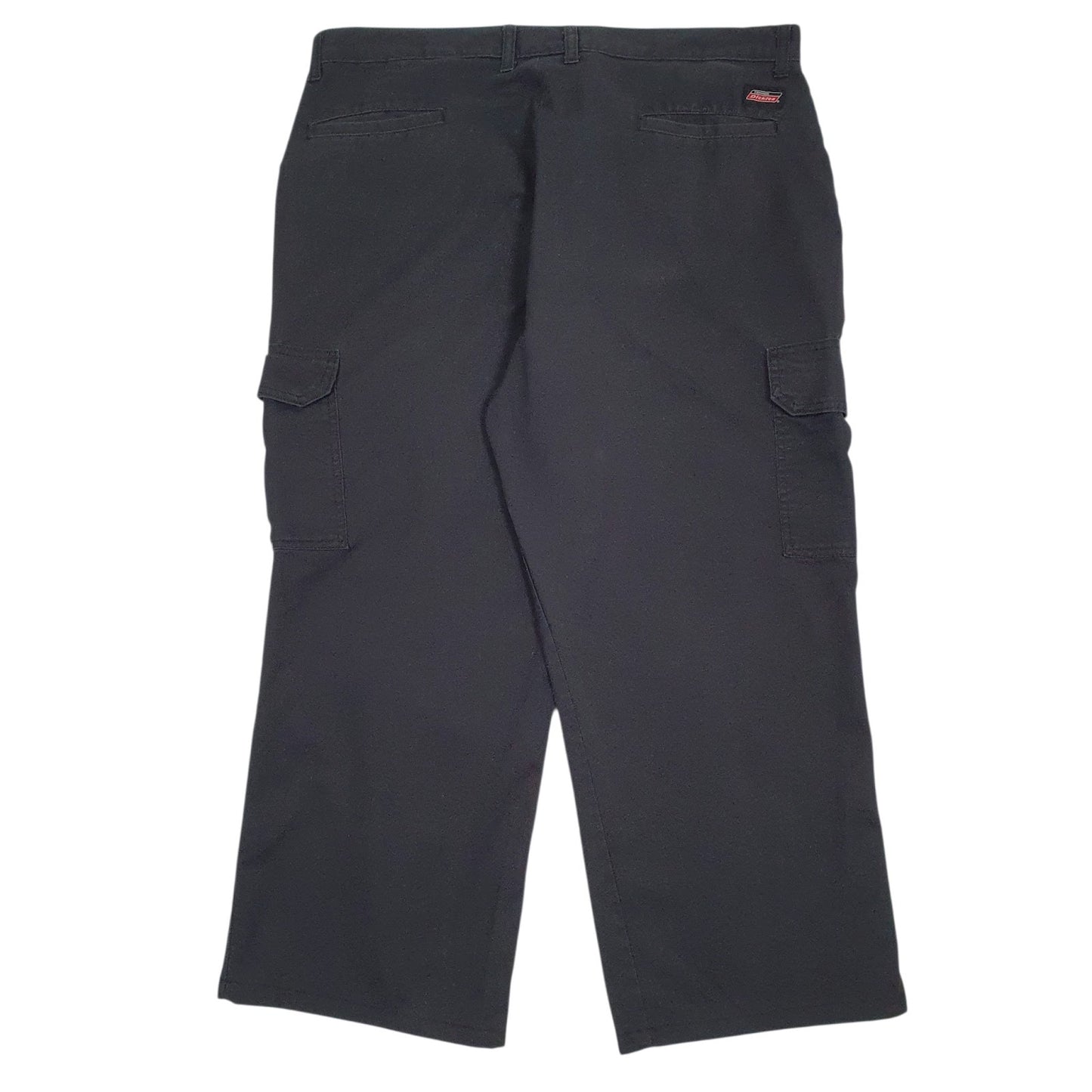 Mens Black Dickies   Trousers