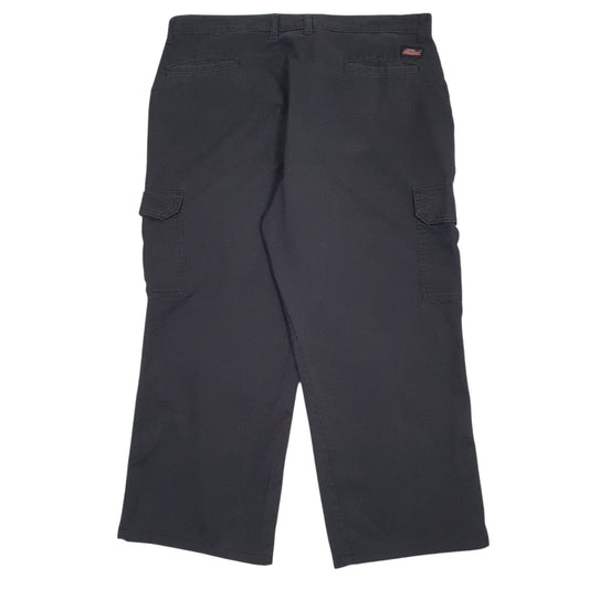 Mens Black Dickies   Trousers