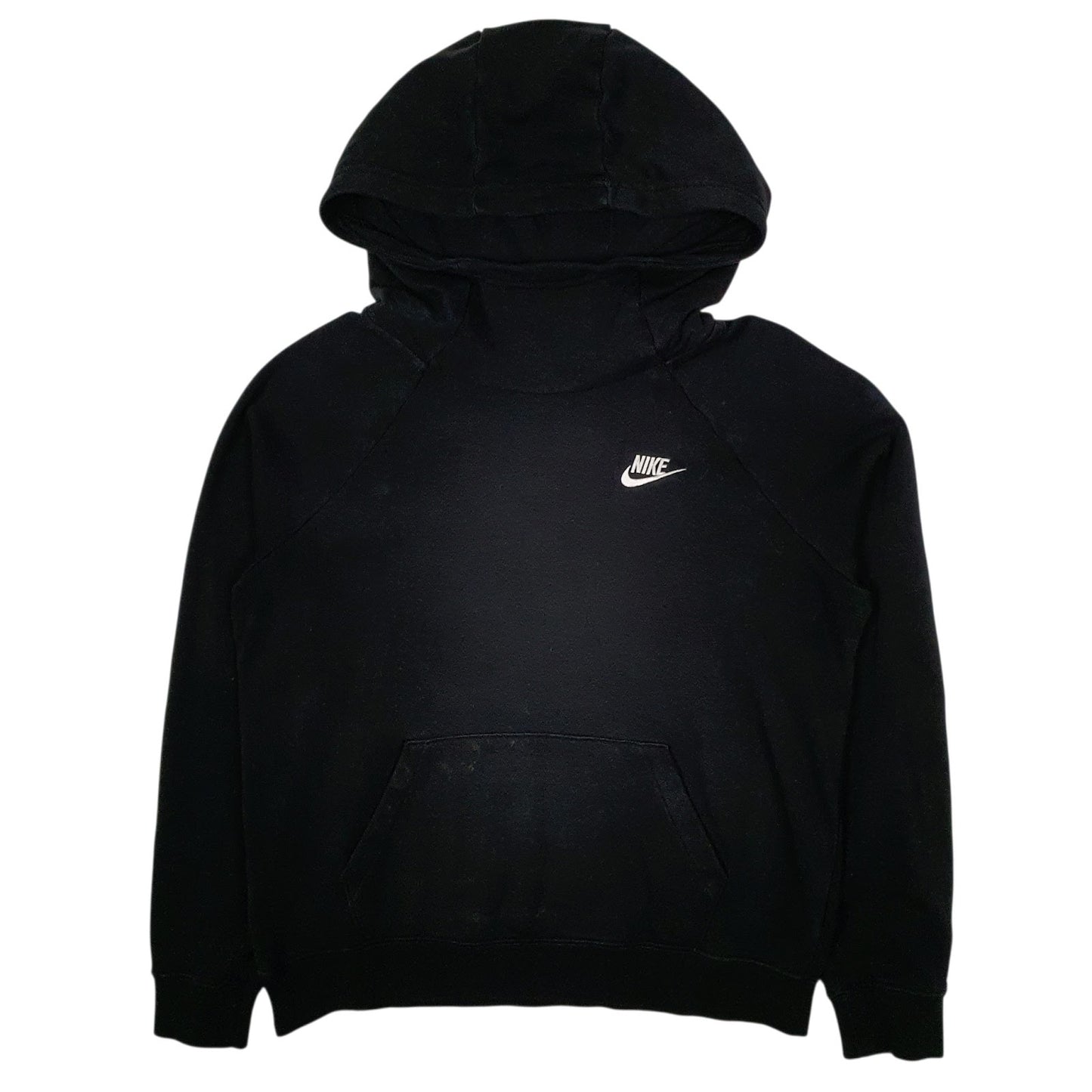 Mens Black Nike Turtle Neck Hoodie Jumper